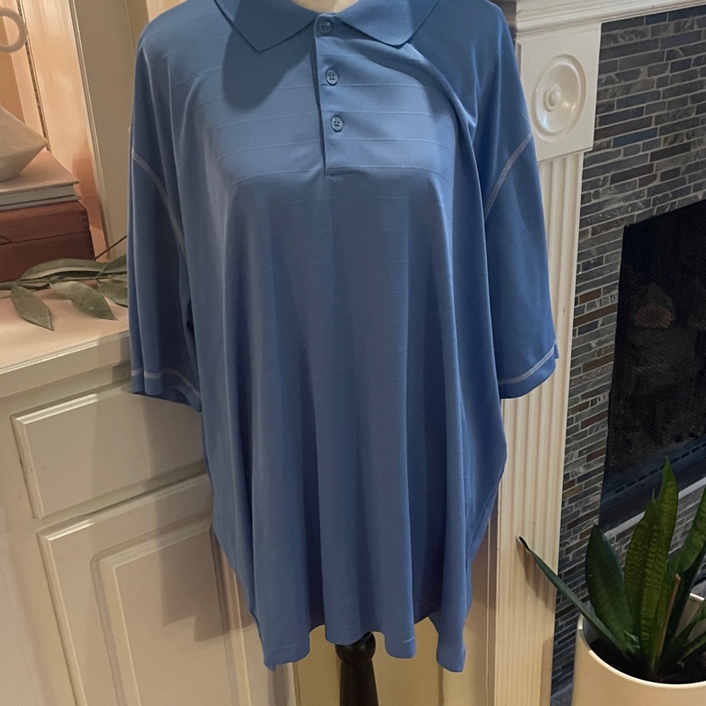 Antigua Men's Blue Polo Shirt